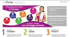 Desktop Screenshot of fitcurves.sk